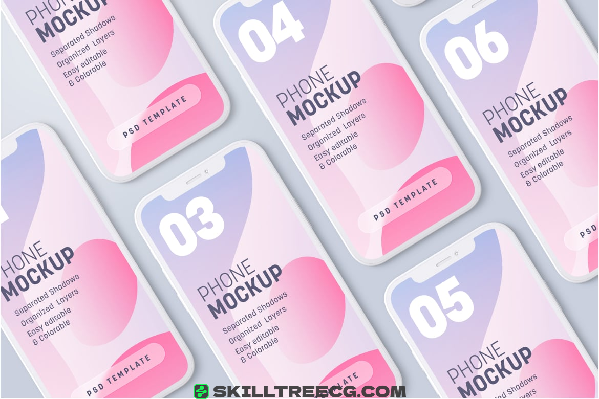 图片[2]-Multi Device Clay Mockup Set（274332）-技能树